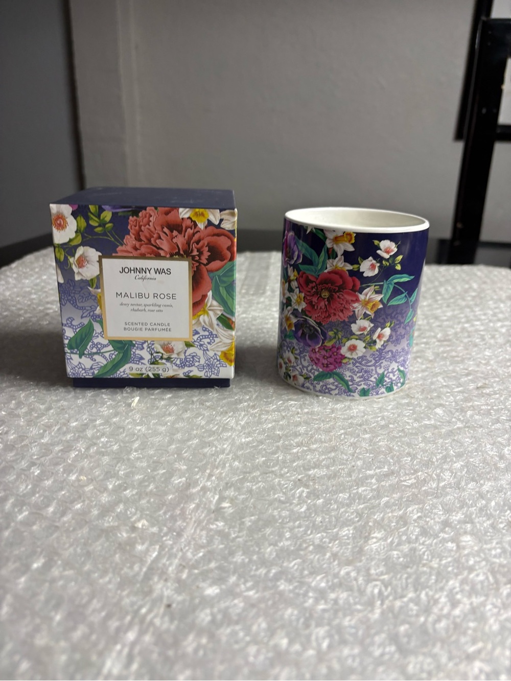 Johnny Was Malibu Rose Scented Candle